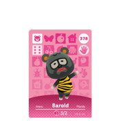Barold amiibo Card