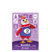 Benedict amiibo Card