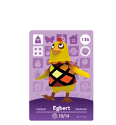 Egbert amiibo Card