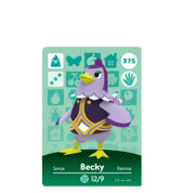 Becky amiibo Card