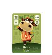 Patty amiibo Card