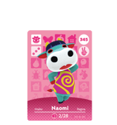 Naomi amiibo Card