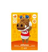 Alfonso amiibo Card