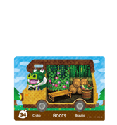 Boots amiibo Card