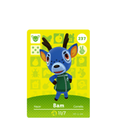 Bam amiibo Card