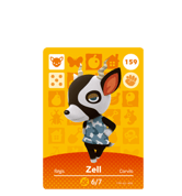 Zell amiibo Card