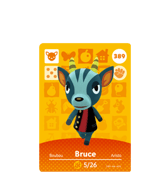 Bruce amiibo Card