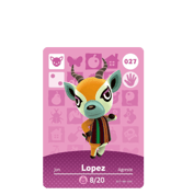 Lopez amiibo Card
