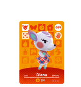 Diana amiibo Card