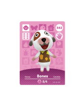 Bones amiibo Card