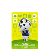 Portia amiibo Card