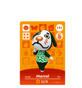 Marcel amiibo Card