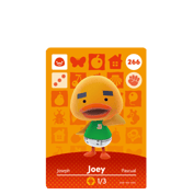 Joey amiibo Card