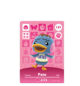 Pate amiibo Card