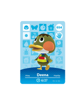 Deena amiibo Card