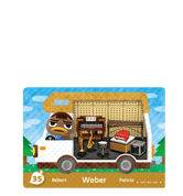 Weber amiibo Card