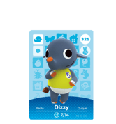Dizzy amiibo Card