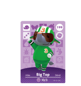 Big Top amiibo Card