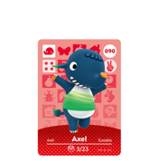 Axel amiibo Card