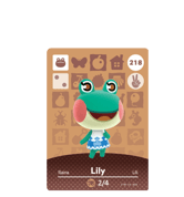 Lily amiibo Card
