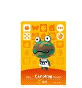 Camofrog amiibo Card