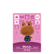 Wart Jr. amiibo Card