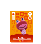 Puddles amiibo Card
