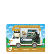 Raddle amiibo Card