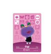 Gigi amiibo Card