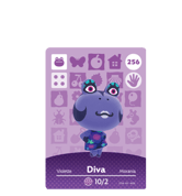 Diva amiibo Card