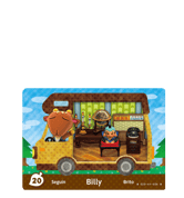 Billy amiibo Card