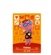 Velma amiibo Card