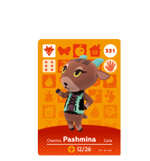 Pashmina amiibo Card