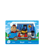 Boyd amiibo Card