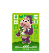 Violet amiibo Card