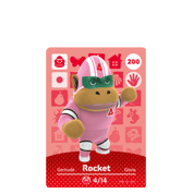 Rocket amiibo Card