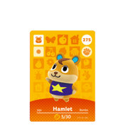 Hamlet amiibo Card