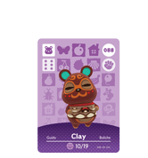 Clay amiibo Card