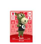 Buck amiibo Card