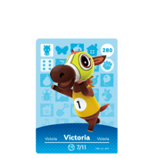 Victoria amiibo Card