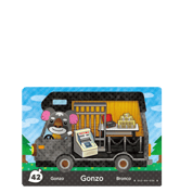 Gonzo amiibo Card
