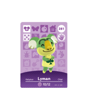 Lyman amiibo Card
