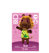 Bud amiibo Card