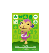 Nana amiibo Card