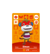 Simon amiibo Card