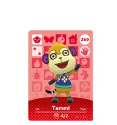 Tammi amiibo Card