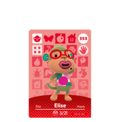 Elise amiibo Card