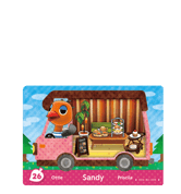 Sandy amiibo Card