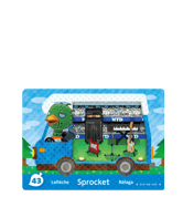 Sprocket amiibo Card