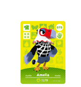 Amelia amiibo Card